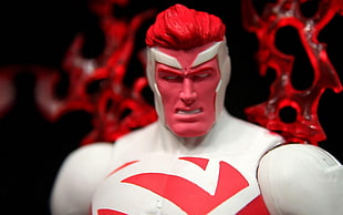 red-haired male character action figure