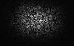 abstract, black, monochrome, pattern HD wallpaper