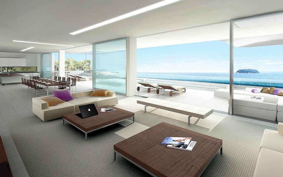 living room set HD wallpaper