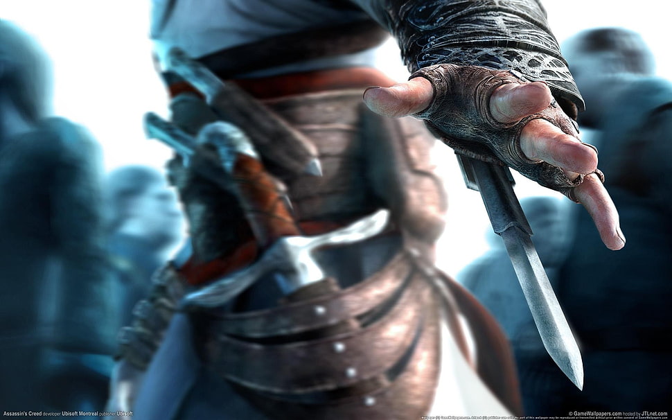 Assassin's Creed, Altaïr Ibn-La'Ahad, video games HD wallpaper