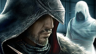 Assassin's Creed digital wallpaper, Assassin's Creed: Revelations, Ezio Auditore da Firenze, Altaïr Ibn-La'Ahad, Assassin's Creed