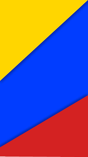 Colombia , material style, flag HD wallpaper