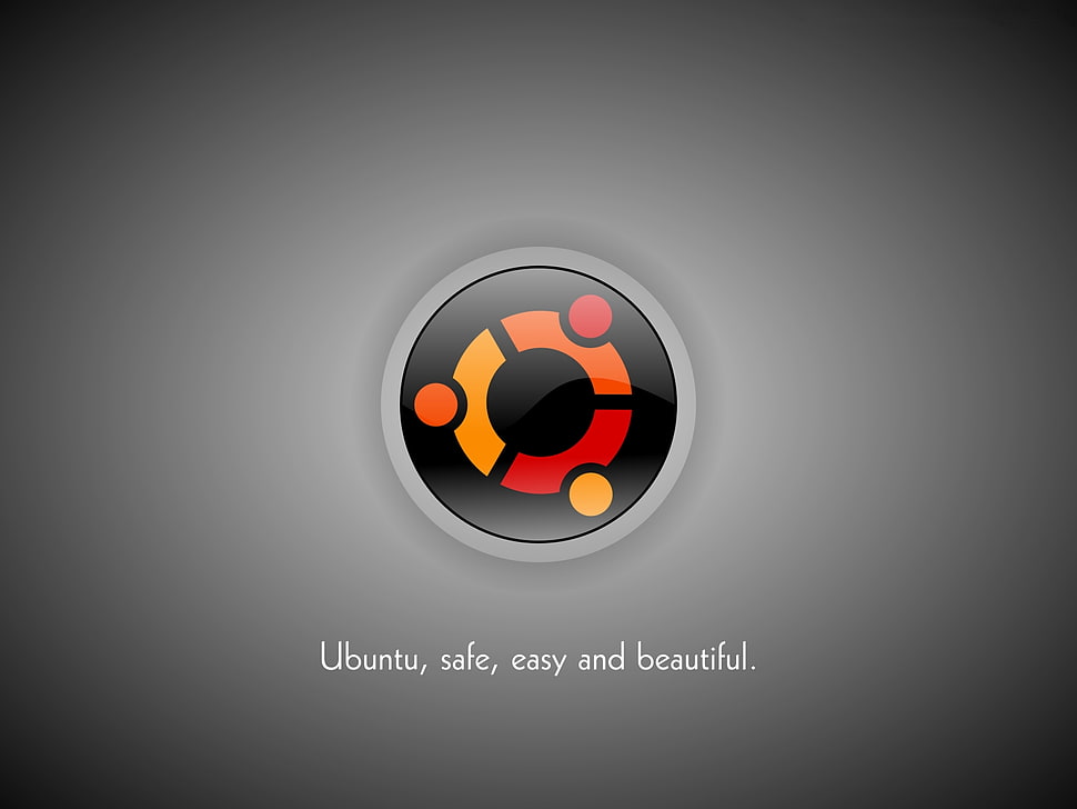 Ubuntu logo HD wallpaper