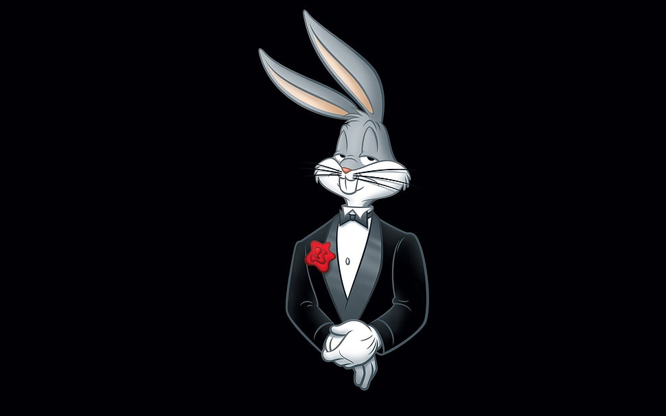 Bugs Bunny illustration HD wallpaper