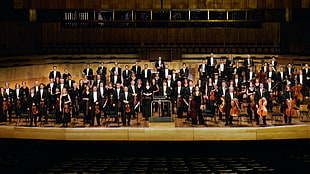 photo of orchestra on stage