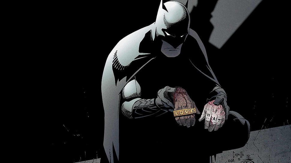 Batman digital wallpaper HD wallpaper