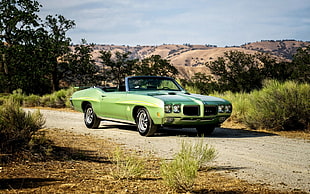 green convertible photo
