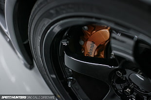 black wheel and tire, Nissan Skyline GT-R R34, Nissan GTR R34, Nissan Skyline GT-R R34 Nismo, Nissan