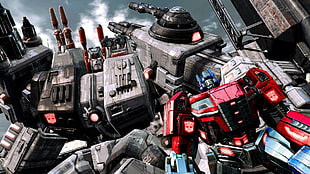 Transformers digital wallpaper