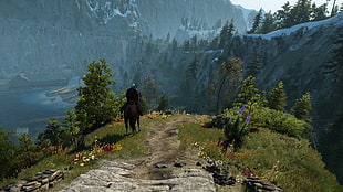 Assassins Creed game surface screenshot, The Witcher, video games, The Witcher 3: Wild Hunt