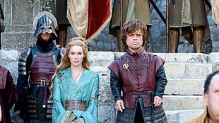 Game of Thrones Tyrion Lannister and Cersie Lannister, Game of Thrones, Tyrion Lannister, Cersei Lannister, Peter Dinklage HD wallpaper