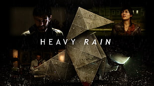 heavy rain text, video games HD wallpaper