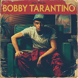 Bobby Tarantino graphic poster, rap , bobby tarantino, hip hop, album covers