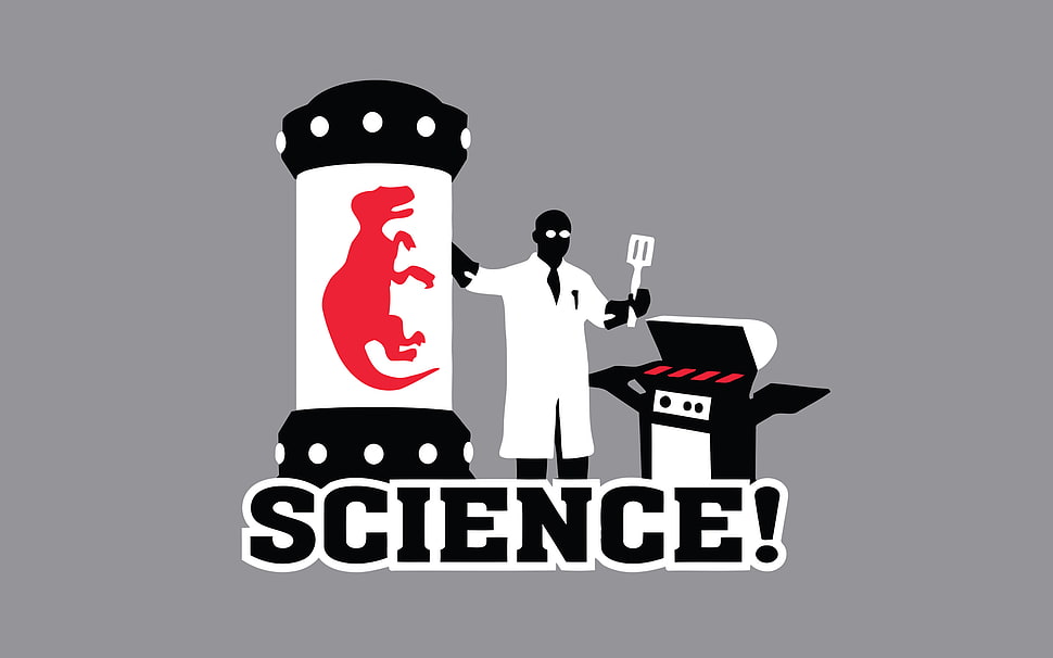 Science illustration, science, artwork HD wallpaper