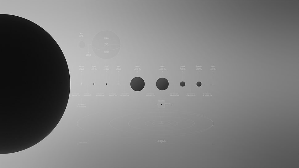 cycle of moon illustration HD wallpaper