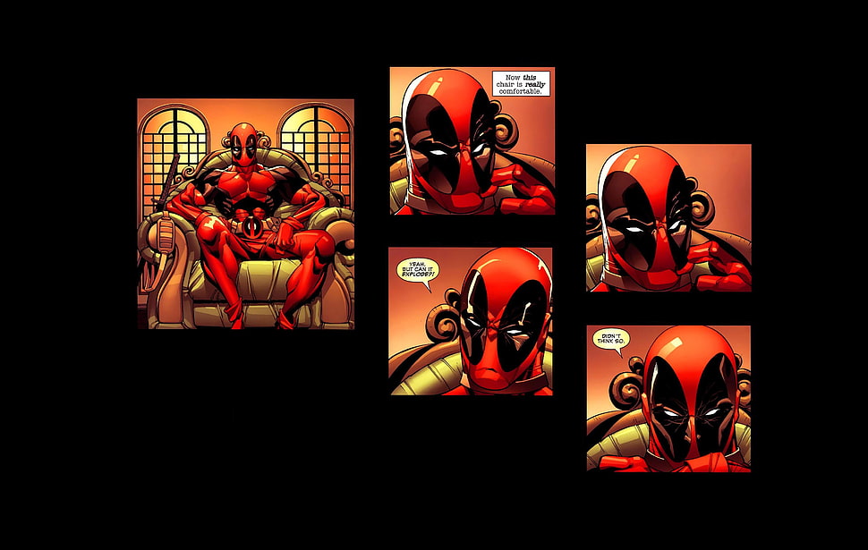 Marvel Deadpool comic script, Deadpool HD wallpaper