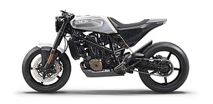 black and gray naked motorcycle