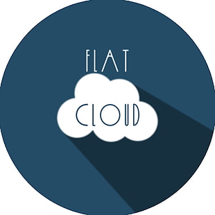 white and blue flat cloud text, circle, vector, word clouds, vector art HD wallpaper