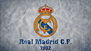 Real Madrid C.F. logo, Real Madrid HD wallpaper