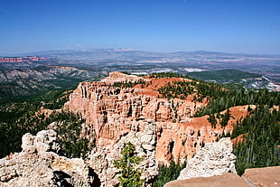 landscape photo of a mountain, canyon, horizon, nature, landscape HD wallpaper