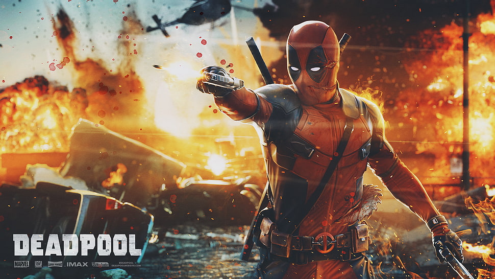 Deadpool poster HD wallpaper