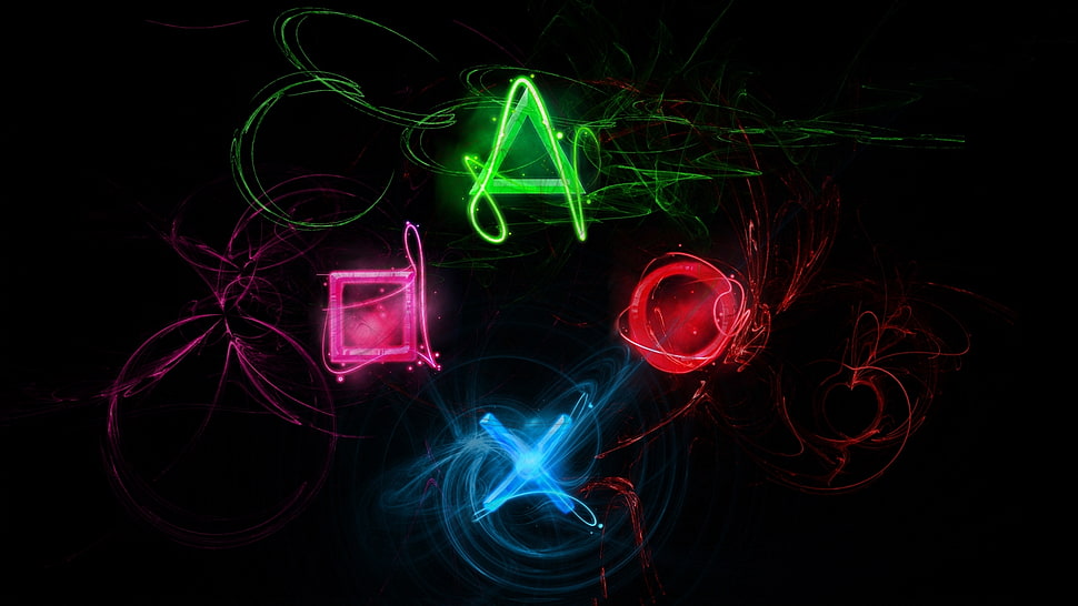 Sony Playstation buttons HD wallpaper