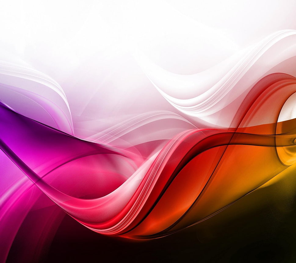 red, orange, and purple abstract art, abstract, swirls HD wallpaper