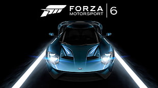 Forza Motorsport 6 game poster, Forza Motorsport 6, Ford GT, car, video games HD wallpaper