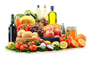 assorted fruits and vegetables