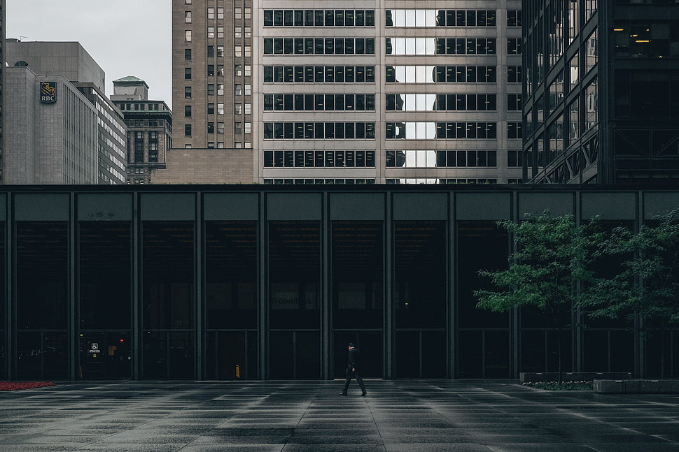black building, Building, Structure, Architecture HD wallpaper