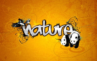 Nature graphic artwork HD wallpaper