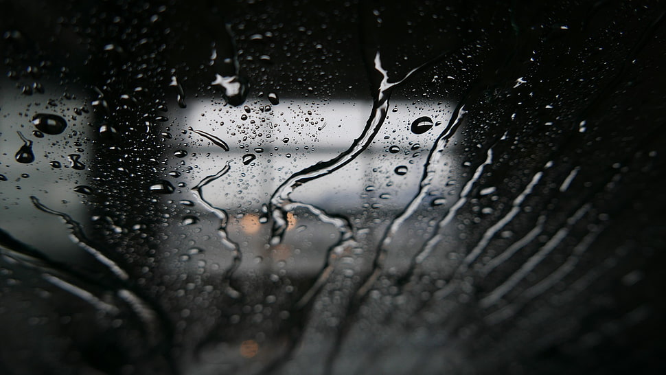 water dew, water drops, windshields, car washes, water on glass HD wallpaper