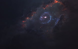 photo of universe HD wallpaper