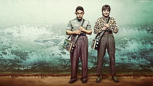 brown and gray pants, Aamir Khan, Bollywood, Bollywood actors HD wallpaper