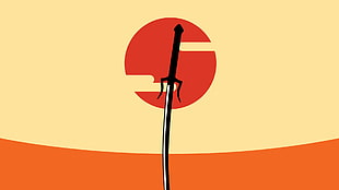 black katana wallpaper, Samurai Champloo