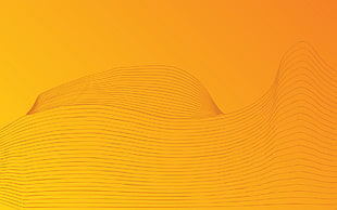orange abstract painting