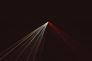 time lapse photography, Line, Light, Red