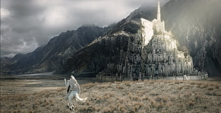 The Lord of The Rings movie clip still, Gandalf, The Lord of the Rings: The Return of the King, The Lord of the Rings, wizard HD wallpaper