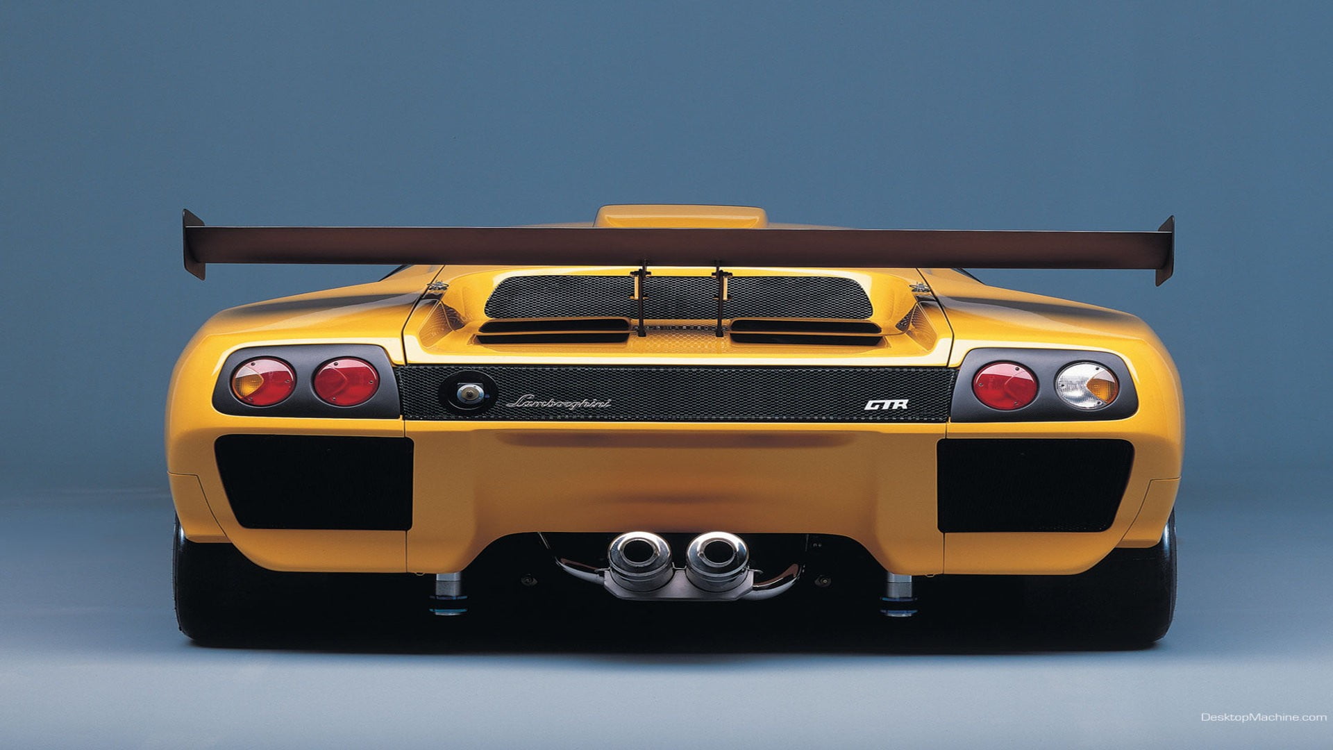 Yellow Lamborghini coupe, Lamborghini Diablo, car HD wallpaper
