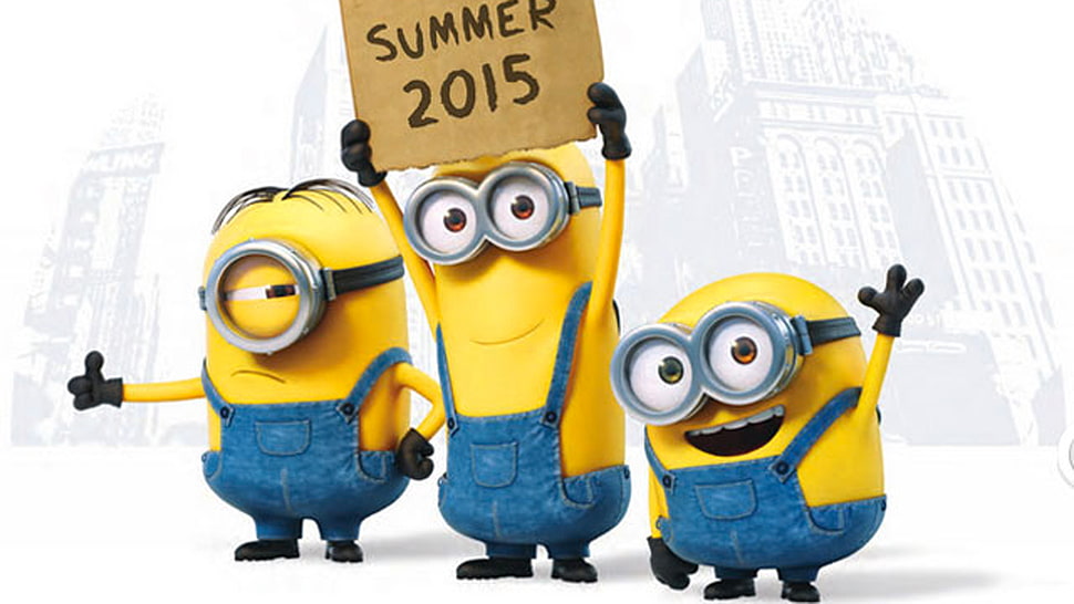 The Minions HD wallpaper
