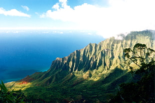 landscape photography of valley, kauai, hawaii HD wallpaper