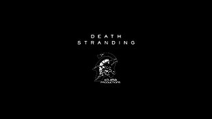 Death Stranding logo, Death Stranding, Kojima Productions, Hideo Kojima, Norman Reedus