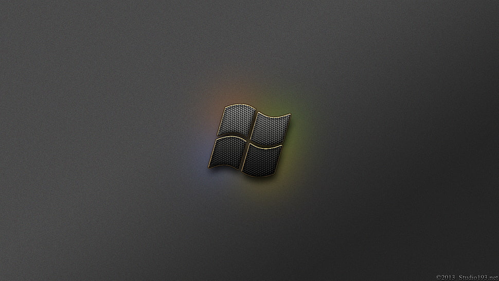 white and black striped textile, Microsoft Windows, logo HD wallpaper