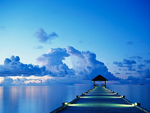 blue sea, sea HD wallpaper