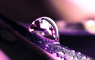 water droplet, water drops, macro HD wallpaper