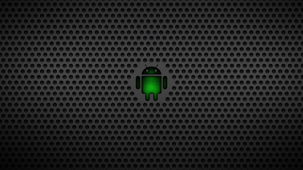 Android logo, Android (operating system), digital art, simple background HD wallpaper