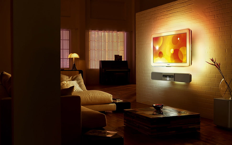 gray space heater HD wallpaper