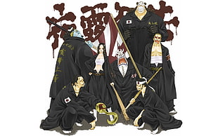 group of anime characters