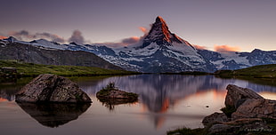 mountain view photography, matterhorn HD wallpaper