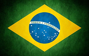 Brazil flag, Brazil, flag